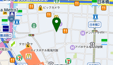 すき家 なんば千日前店の地図画像