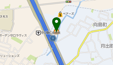 串虎 大日店の地図画像