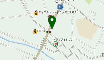 星乃珈琲店 きらら松橋店の地図画像