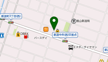 ATACK(アタック) 新涯店の地図画像