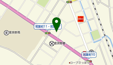 プロノ 富良野店の地図画像