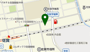 ドライブイン鳥 佐賀店の地図画像