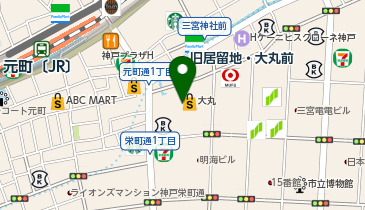 WITTAMER(ヴィタメール) 大丸神戸店の地図画像