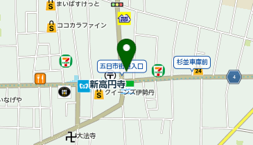 我流宮の地図画像