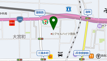 スーパー・コート JR奈良駅前の地図画像
