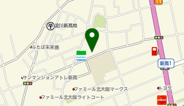 スーパー・コート 三国の地図画像