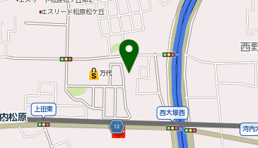 スーパー・コート 松原の地図画像