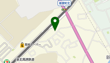 スーパー・コート 堺白鷺の地図画像