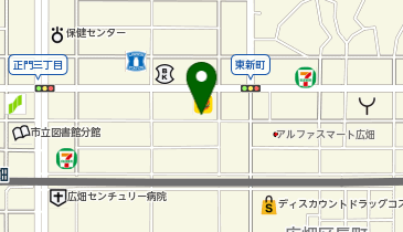 キッチン 明桜(アオウ)の地図画像