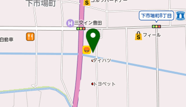 ステーキ&ハンバーグ MAMAYA The Garden(ママヤ ザ ガーデン) 豊田の地図画像