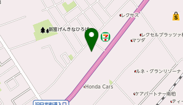 FLEX(フレックス) ハイエースベース柏の地図画像