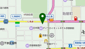 ドン・キホーテ 京都烏丸七条店の地図画像