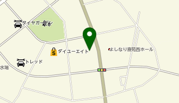 ブルースカイランドリーダイユーエイト須賀川西店の地図画像