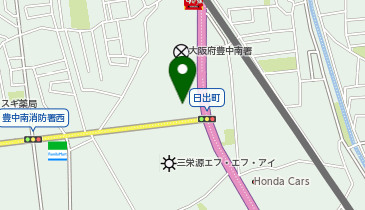 ひごペットフレンドリー イオンタウン豊中庄内店の地図画像