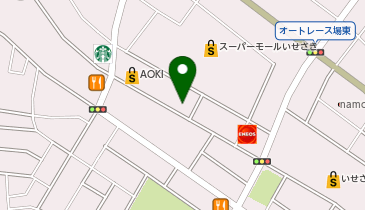 ぎょうざの満洲 伊勢崎西武モール店の地図画像