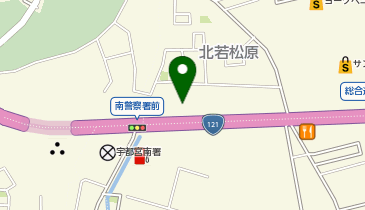 星乃珈琲店 宇都宮若松原店の地図画像