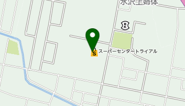 海鮮市場 魚三水沢上姉体店の地図画像