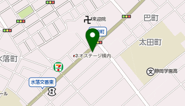 伝説のすた丼屋 静岡店の地図画像