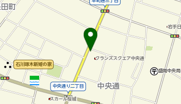 伝説のすた丼屋 盛岡店の地図画像