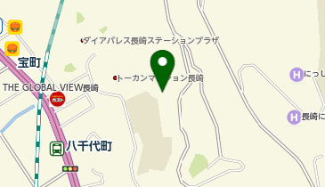 御船蔵の我が家の地図画像