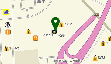 わくわく広場 イオンモール石巻店の地図画像