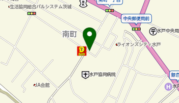 鶏笑 水戸南町店の地図画像