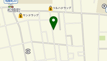 鮨おおね田の地図画像