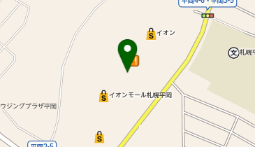 illusie300(イルーシーサンマルマル) イオンモール札幌平岡店の地図画像