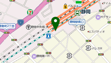 牛たん焼き仙台辺見 静岡ASTY店の地図画像