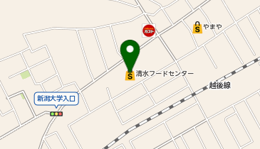 清水フードセンター 大学前店の地図画像