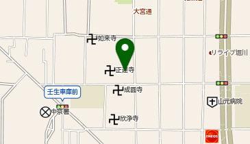 クリーンラインナリナカ 京都信美店の地図画像