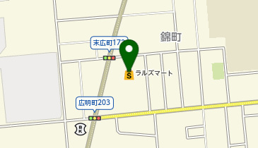 クリーンラインナリナカ ラルズマート北光店の地図画像