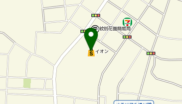 クリーン特急 イオン紋別店の地図画像