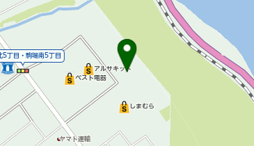 北光舎 コープあばしり店の地図画像