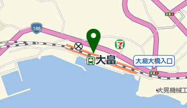 JR西日本 大畠駅みどりの窓口の地図画像