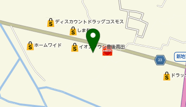 うちだ屋 豊後高田店の地図画像