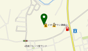 あかのれん イオンタウン津城山店の地図画像