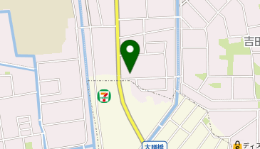 麺和田や&times;将軍店の地図画像