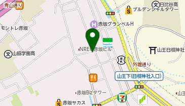 サ飯食堂の地図画像