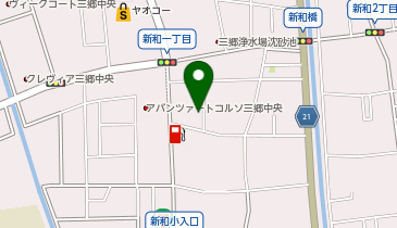 煮干らぁめん 樹鈴の地図画像