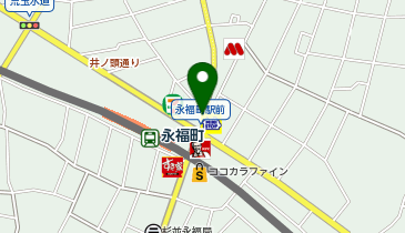 肉汁餃子のダンダダン 永福町店の地図画像