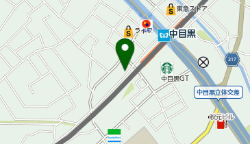 肉汁餃子のダンダダン 中目黒店の地図画像