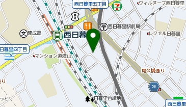 肉汁餃子のダンダダン 西日暮里店の地図画像