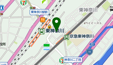 肉汁餃子のダンダダン 東神奈川店の地図画像