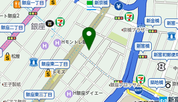 GINZA PEAT LOUNGE GRAND BLEU(ギンザ ピート ラウンジ グラン ブルー)の地図画像