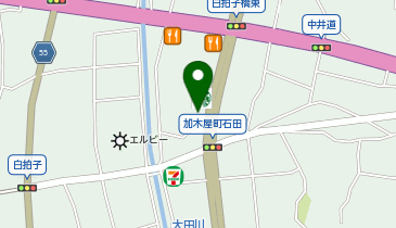 田中そば店 東海加木屋店の地図画像