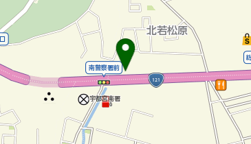 洋麺屋 五右衛門 宇都宮若松原店の地図画像