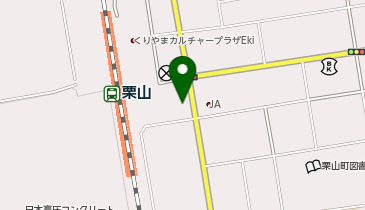 栗山駅南交流拠点施設 栗山煉瓦創庫 くりふとの地図画像