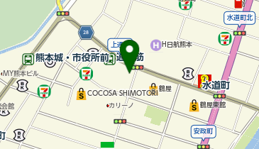 阿部牧場 HAB@熊本店の地図画像