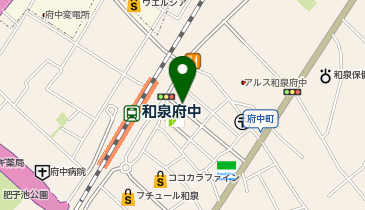 鮨 幻酢の地図画像